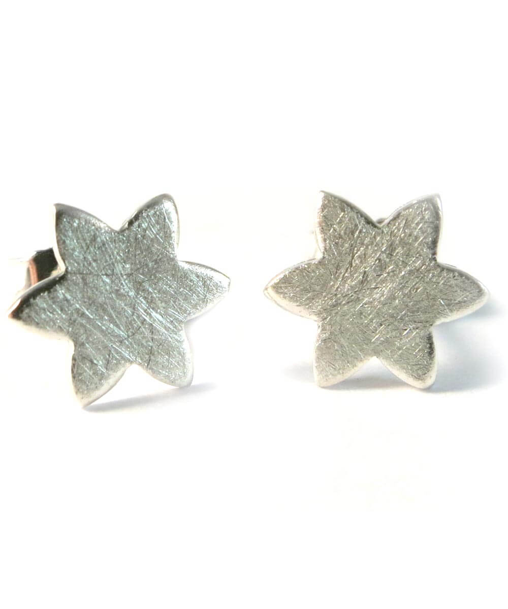 Ohrringe Stern Silber