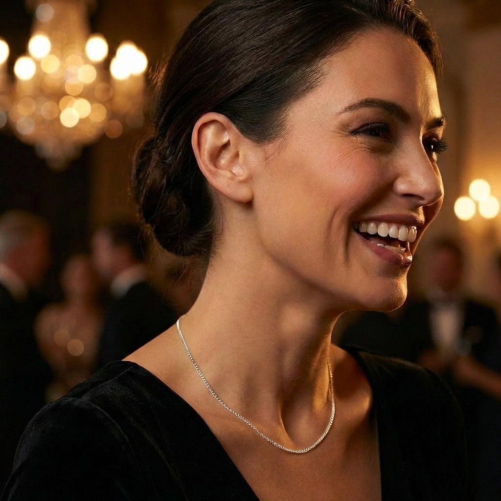 Kette "Panzer" Silber