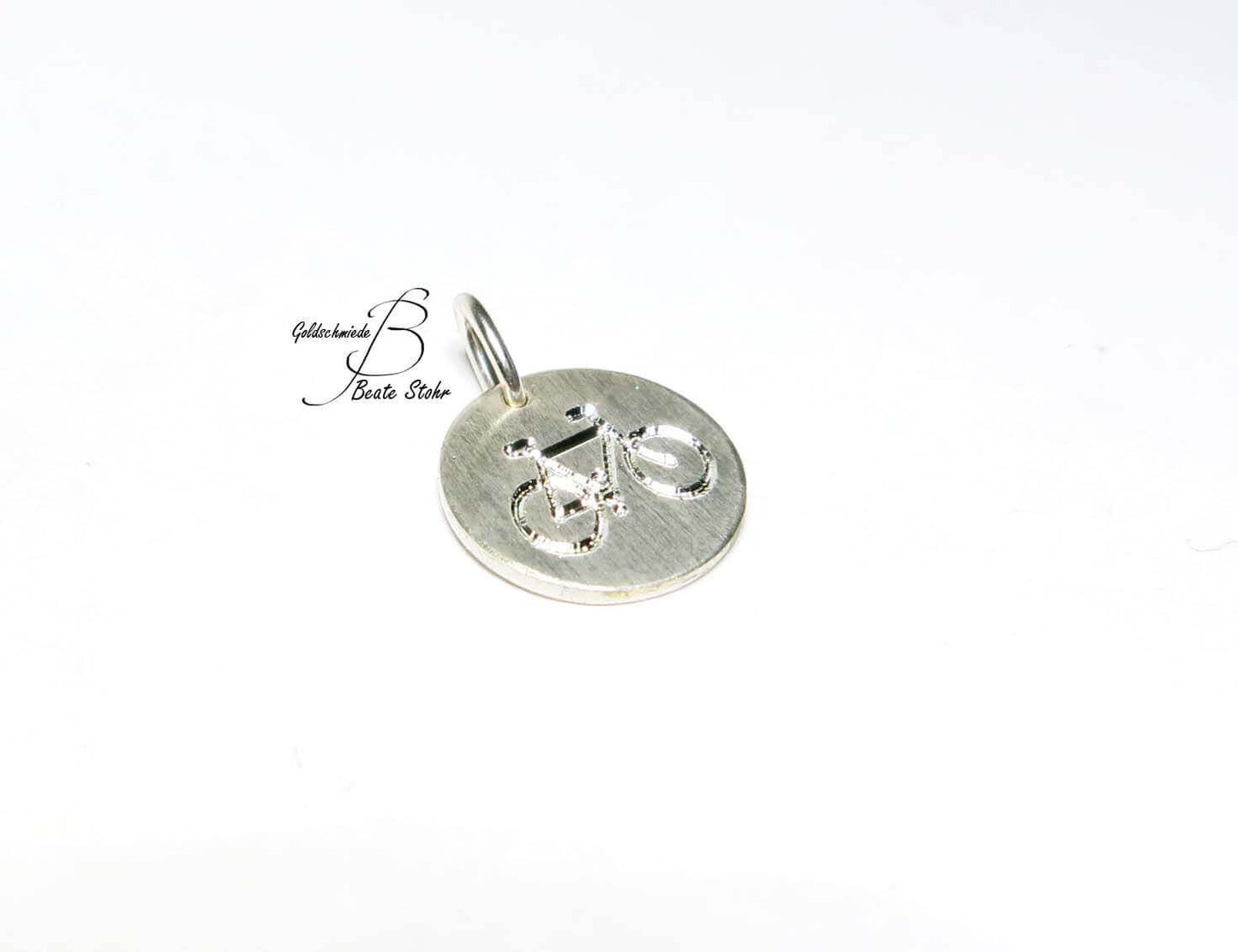 Silberner Fahrradanhänger | Traumschmuckwerkstatt Shop