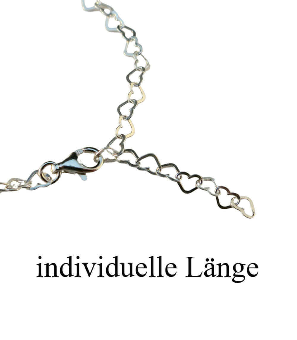 Silbernes Herzarmband | Herz-Armband | Traumschmuckwerkstatt Shop