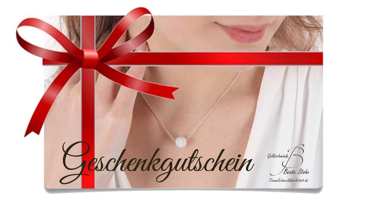 Shopping-Geschenkkarte | E-Geschenkkarte | Traumschmuckwerkstatt Shop
