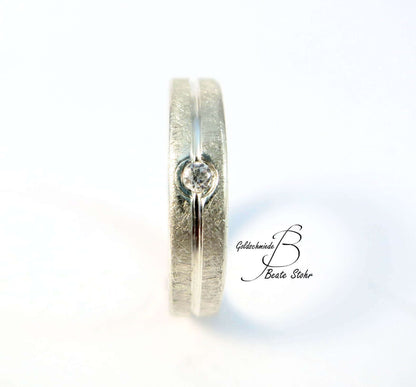 Verlobungs Silber Ring | Traumschmuckwerkstatt Shop