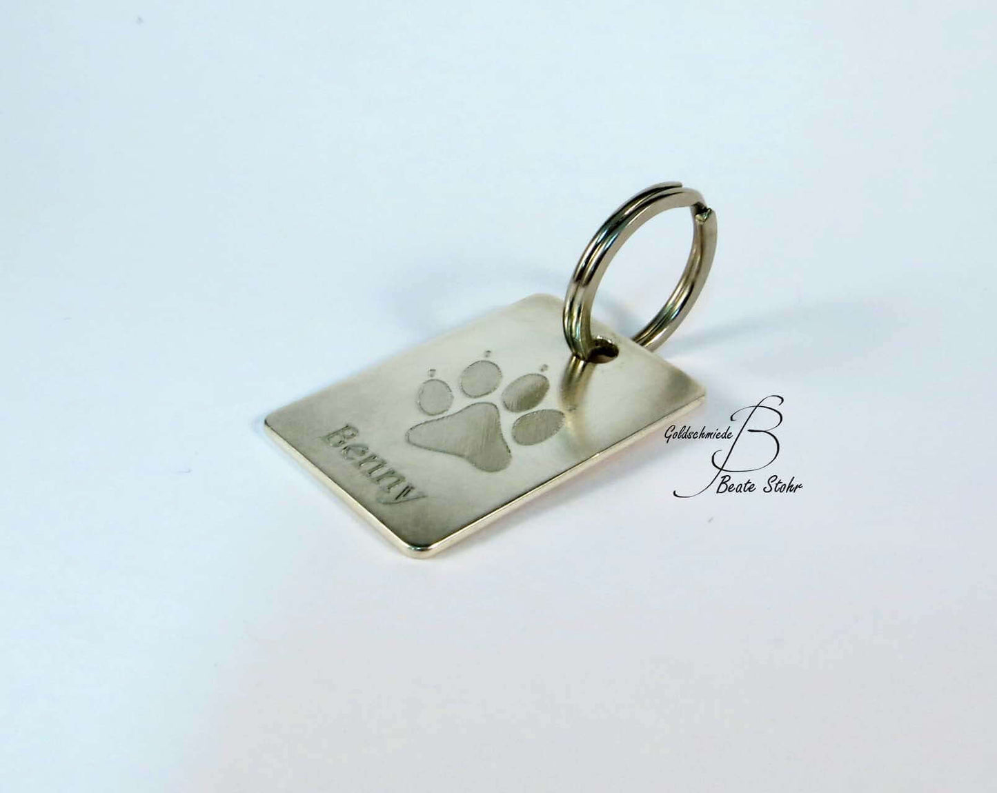 Hundepfote Schlüsselanhänger | Traumschmuckwerkstatt Shop