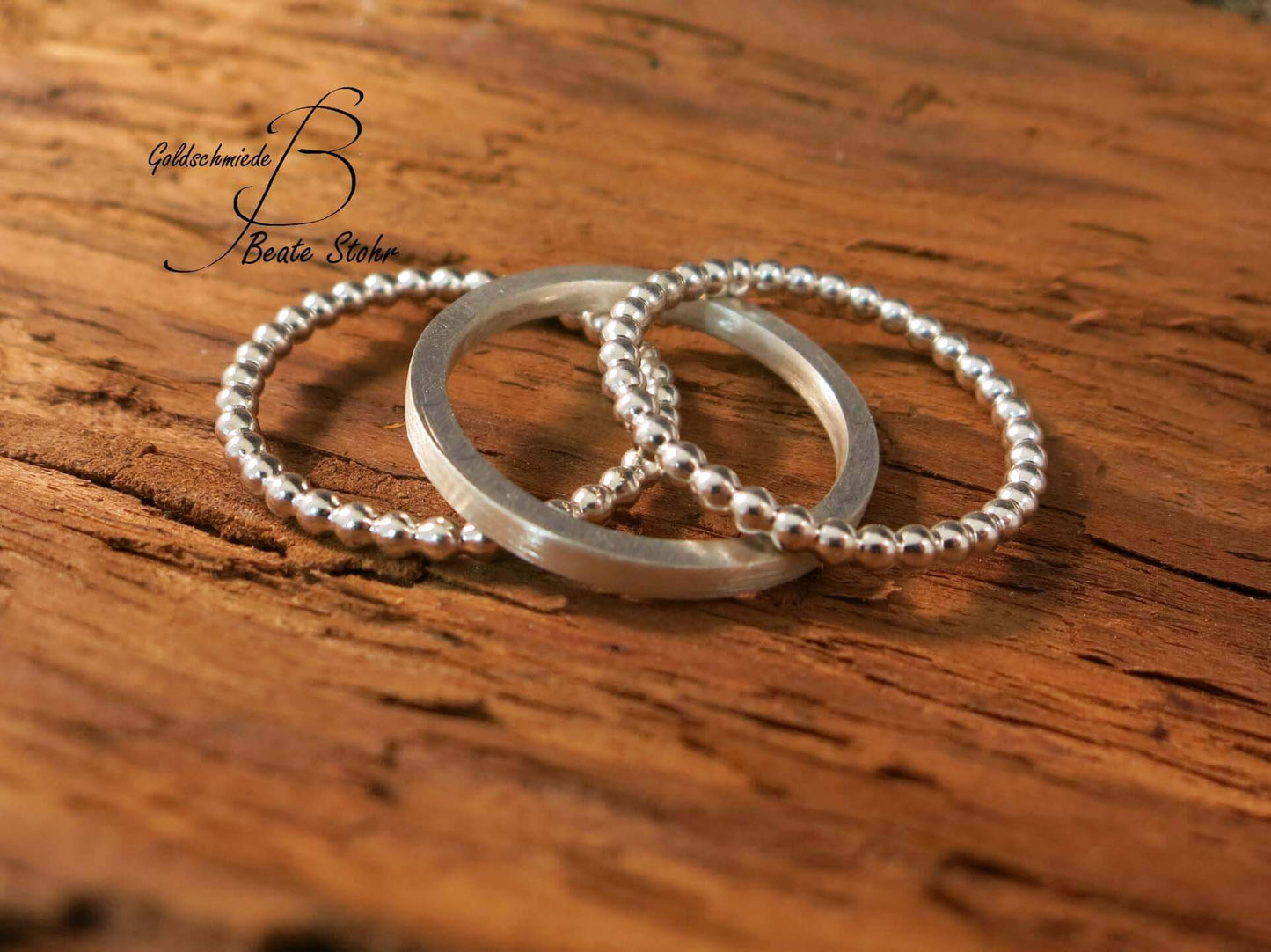 Silber Stapelring-Set | Traumschmuckwerkstatt Shop