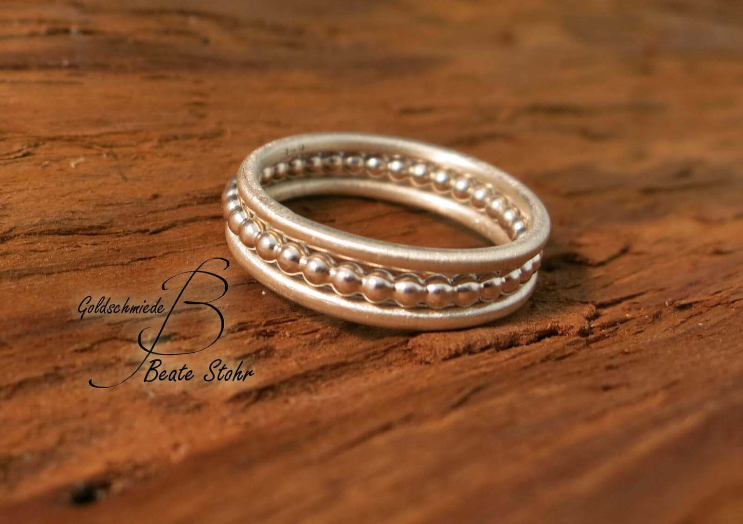 Stapel Ringe-Set Handarbeit