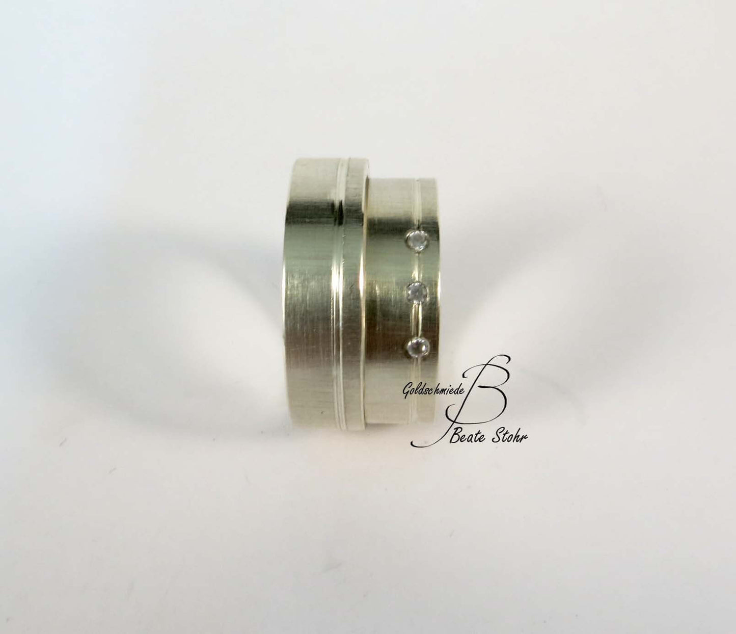 Eheringe Unikat Diamant
