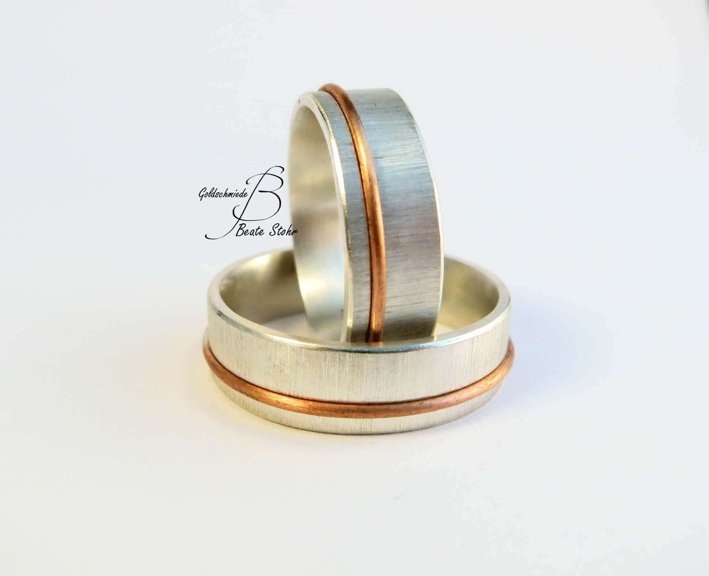 Rotgold Linie Ringe | Traumschmuckwerkstatt Shop