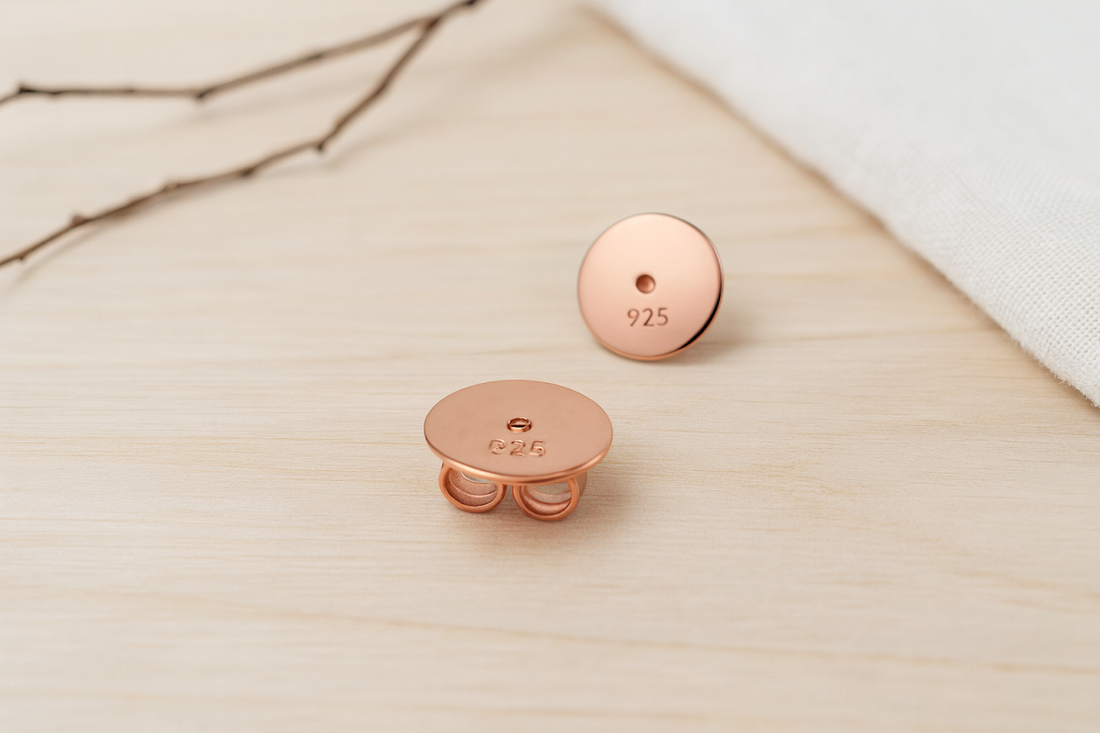 XL Ohrring Verschluss 8mm: Sicherer Halt für Ohrstecker