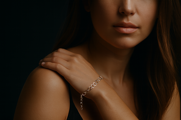Herz Armband 925 Silber: edel, zeitlos & handgefertigt