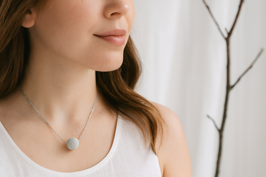 Kette mit Kugel 925 Silber – edel, zeitlos, handgefertigt