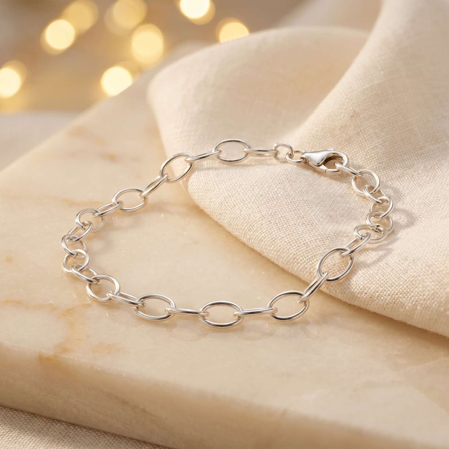 Charm Armband 925 Silber handgefertigt | Traumschmuckwerkstatt