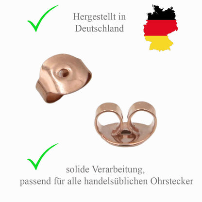 Ohrstecker Verschluss Made in Germany