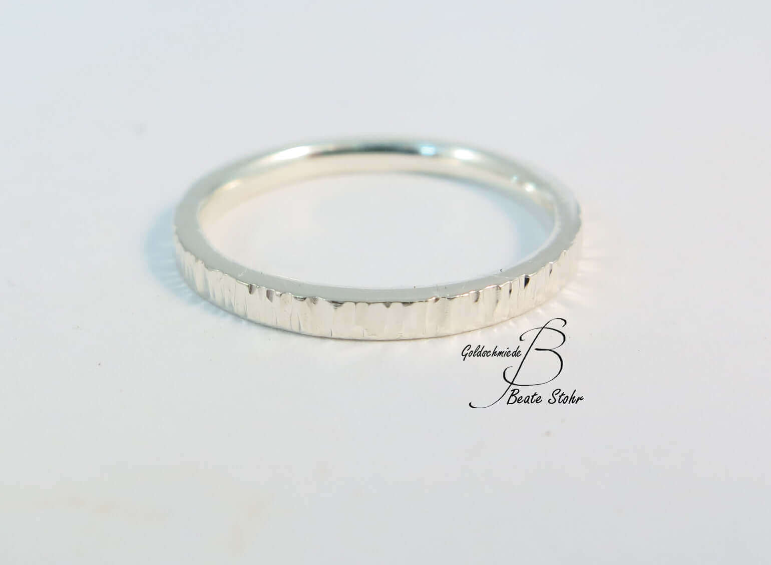 Silber Schmal Ring | Traumschmuckwerkstatt Shop