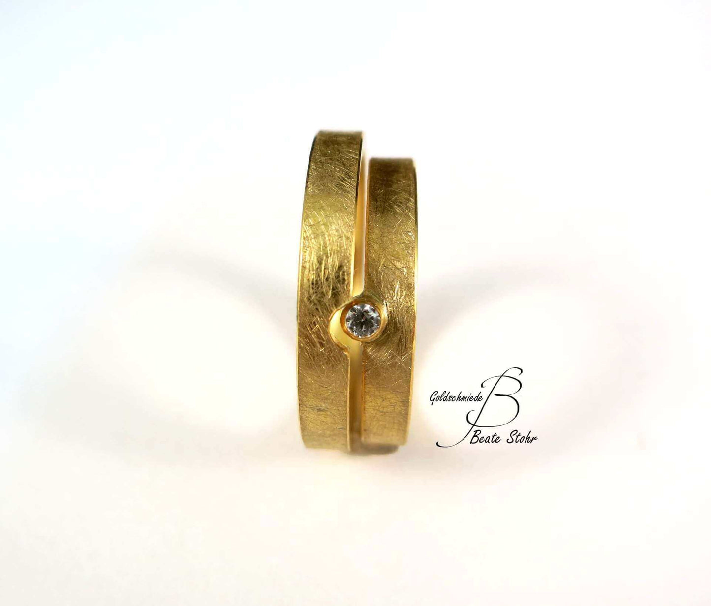 Diamant Gold Paar Ring | Traumschmuckwerkstatt Shop